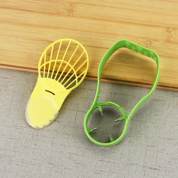 Recipient de Depozitare Avocado 5in1, Flippy, Etans, pentru Frigider, din Plastic, Dispozitiv de Taiat, Curatat, Feliat, 15x4.5x7 cm, Gri