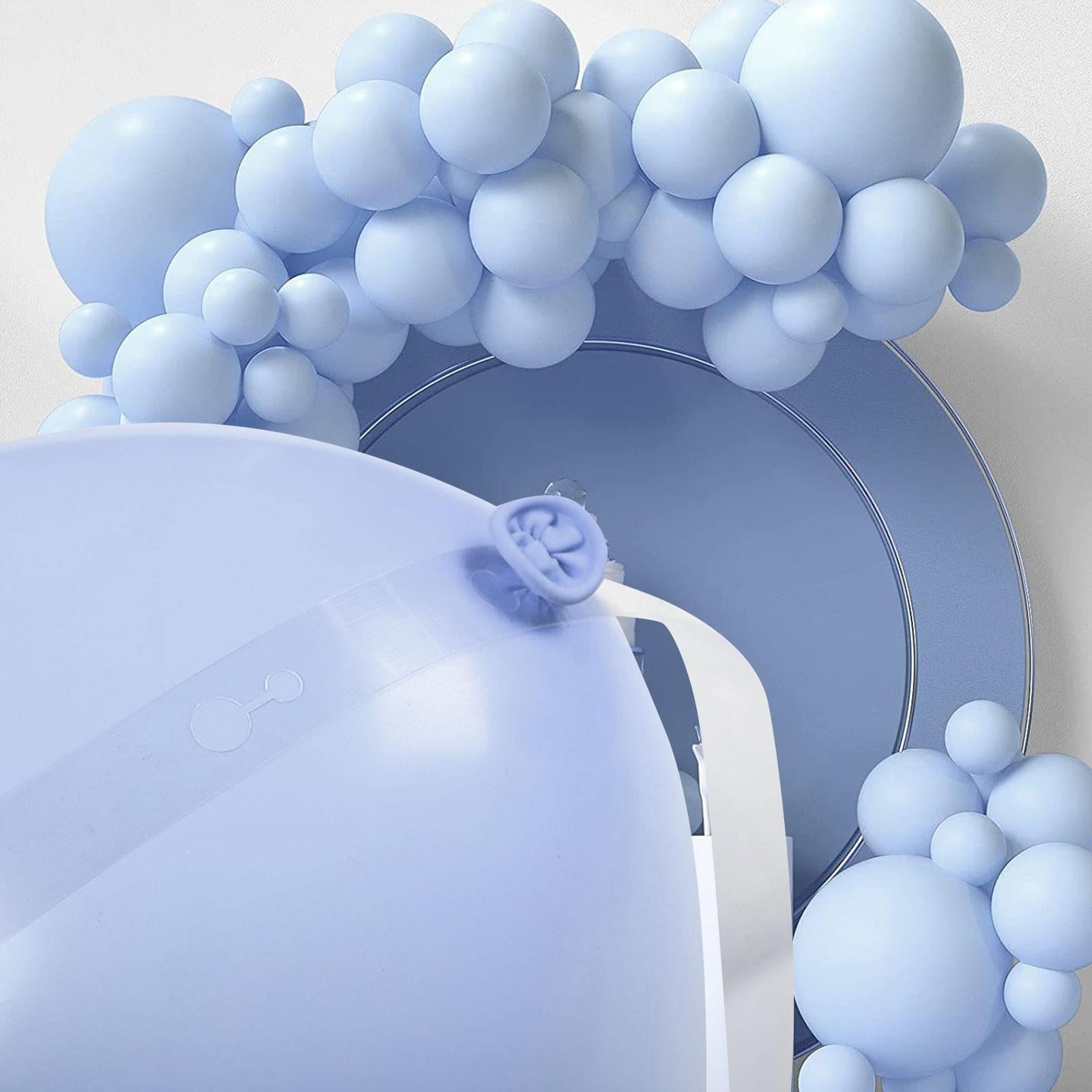Banda Transparenta pentru Prinderea Baloanelor, Flippy, din PVC, 5 m, Gauri Duble, Transparent