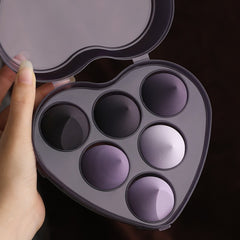 Set Buretei Machiaj, Flippy, Premium, 6 bucati, mov