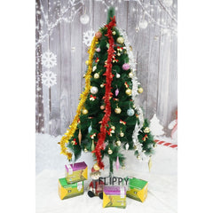 Beteala Craciun, Flippy, argintiu, marimea: 2 m x 9 cm x 5 cm material:folie PVC, interior/exterior