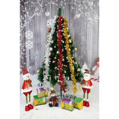 Beteala Craciun, Flippy, argintiu, marimea: 2 m x 9 cm x 9 cm material:folie PVC, interior/exterior