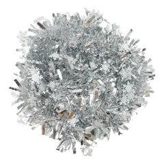 Beteala Craciun, Flippy, argintiu, marimea:  2 m x 9 cm x 9 cm material:folie PVC, interior/exterior