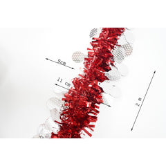 Beteala Craciun, Flippy, roșu, marimea:  2 m x 11 cm x 9 cm material:folie PVC, interior/exterior