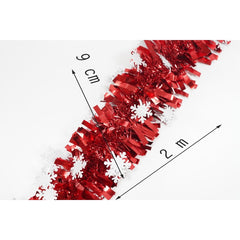 Beteala Craciun, Flippy, roșu, marimea:  2 m x 9 cm x 9 cm material:folie PVC, interior/exterior
