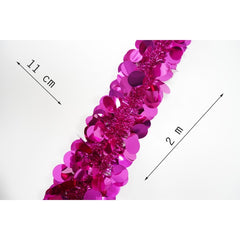 Beteala Craciun, Flippy, roz, marimea: 2 m x 11 cm material:folie PVC, interior/exterior