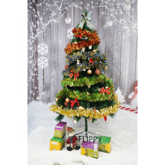 Beteala Craciun, Flippy, verde, marimea: 2 m x 11 cm material:folie PVC, interior/exterior