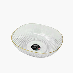 Bol cu un Singur Strat, Flippy, pentru Fructe, Legume, Snacks, 22.4x9 cm, Transparent