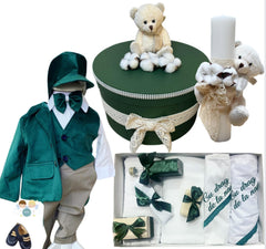 Trusou botez baieti – Blessings in Green