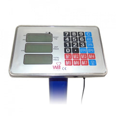 Cantar profesional cu platforma FD, 400 kg, brat rabatabil WB-400