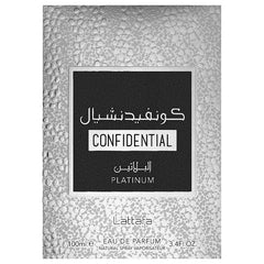 Confidential Platinum Lattafa 100ml