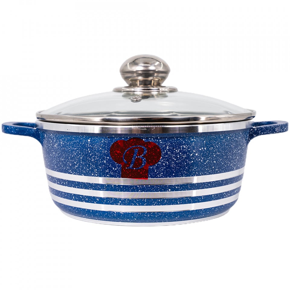 Cratita din aluminiu cu interior Marmorat BLAUMANN BL 003-28B