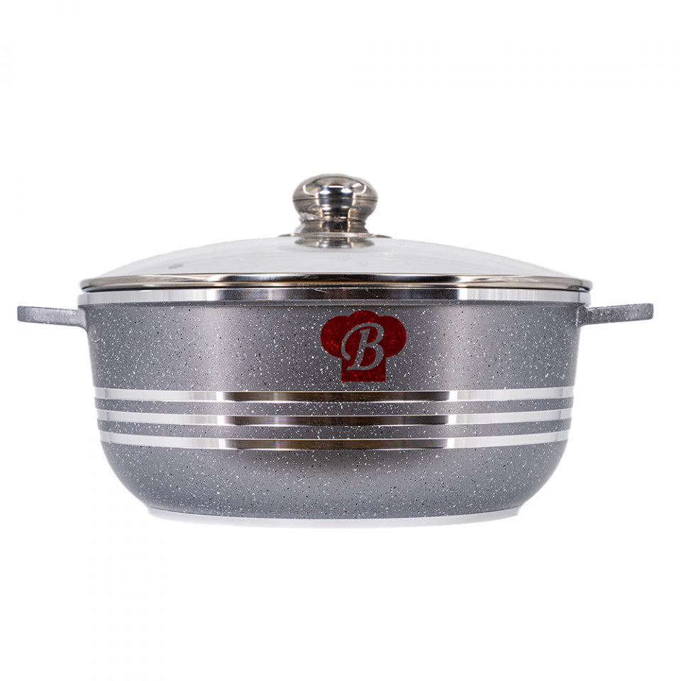 Cratita din aluminiu cu interior Marmorat BLAUMANN BL 003-28G