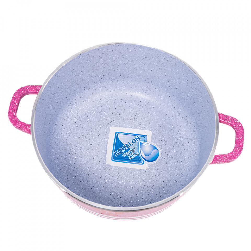 Cratita din aluminiu cu interior Marmorat BLAUMANN BL 003-28R