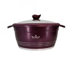 Cratita din Granit cu capac 32 cm , Rockland DT32-BR