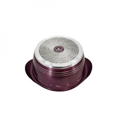 Cratita din Granit cu capac 32 cm , Rockland DT32-BR