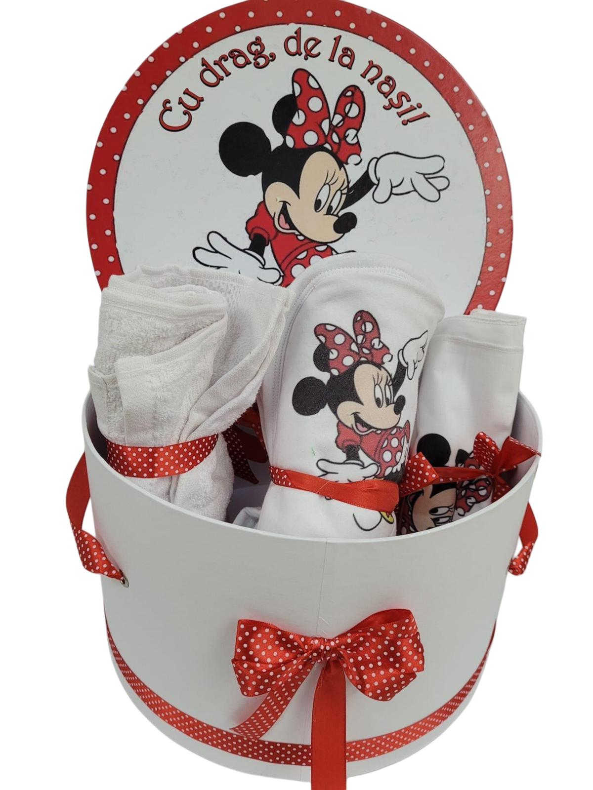 Trusou botez fete – Baby in Red Baptism Set