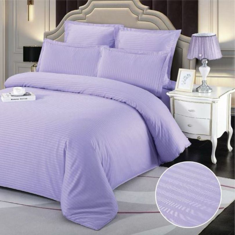 Lenjerie de Pat Damasc – Set 6 Piese | Eleganta si Confort pentru Dormitorul Tau | COD 0419-CF