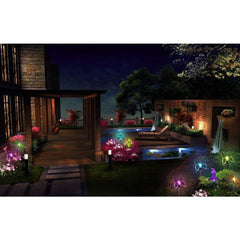 Set 3 Lampi Solare LED tip pasare-fluture-libelula, Inaltime 43 cm, Flippy, Multicolor