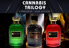 Set CANNABIS TRILOGY - Oferta: 3 parfumuri de colectie x 100 ml