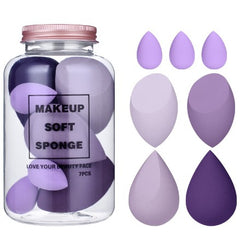 Set Buretei Machiaj, Flippy, Premium, 7 bucati, mov
