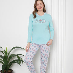 Pijama dama bumbac | 0266-PM