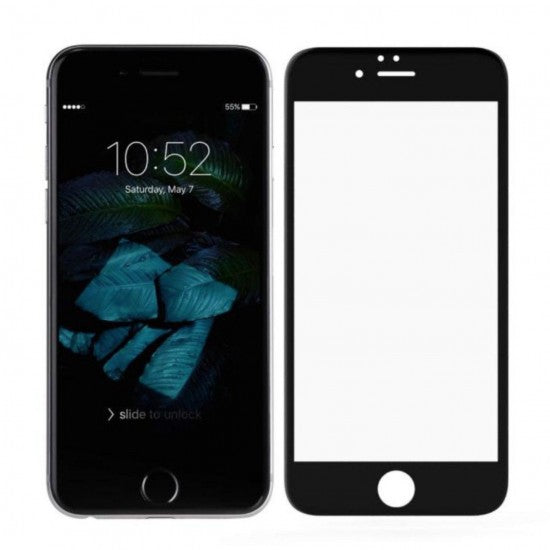 Folie Sticla Apple iPhone 6 Plus Full Face Negru