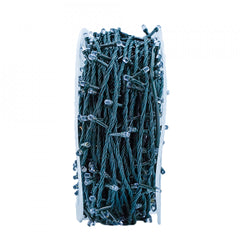 Instalatie de Craciun tip Liniara / sirag 100m, 800 leduri, Lumina Alb / Albastru, BL-362-WB