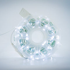 Instalatie de Craciun tip Liniara / sirag 100m, 800 leduri, Lumina Rece, SW-362-W