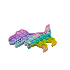 Jucarie Pop it Now &amp; Flip it, Push Bubble Dinozaur Multicolor