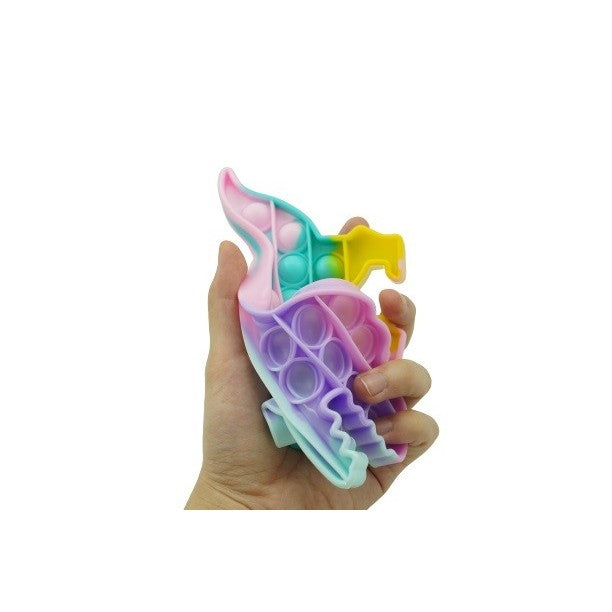 Jucarie Pop it Now &amp; Flip it, Push Bubble Dinozaur Multicolor