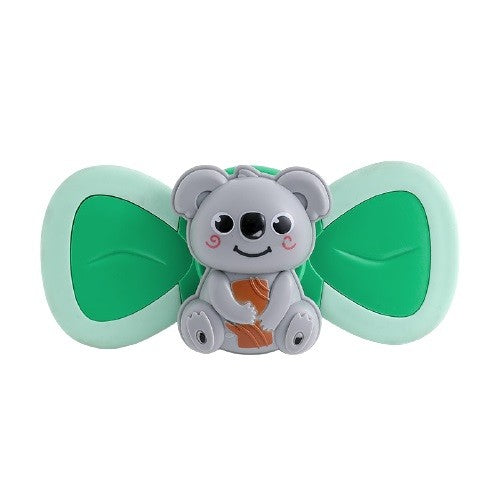 Jucarie Spinner pentru copii cu 2 laturi, Spinimals Premium Koala, Verde