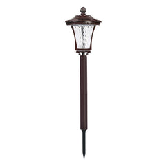 Lampa solara cu prindere in pamant, Flippy, inaltime 65 cm, Alb Rece