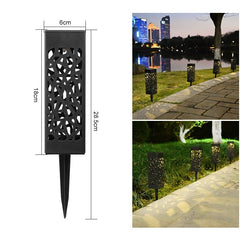Lampa solara LED Flippy, tip felinar, pentru gradina, inaltime 28.5 cm, putere 0.2W, 1.2V, 600mAh, alb cald