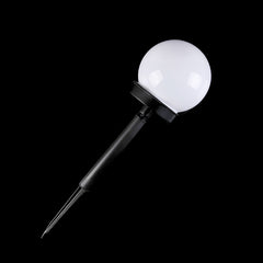 Set 2 Lampi Solare LED, Sferice, Tip Glob Flippy, Diametru 10 cm, Alb rece