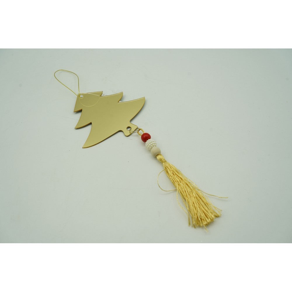Ornament brad, Flippy, Brad, Auriu, Lucios, 8*25CM, Acril, Interior/ Exterior