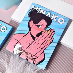 Paleta de Machiaj, KEVIN&amp;COCO, 20 Culori Blue Girl, Fard de Pleoape si Blush, Albastru
