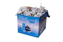 Perdea Lumini de exterior, 4m x 5m, 1200 Led Lumina Rece, interconectabila, fir alb, SW-1200W-W