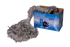 Perdea Lumini de exterior, 960 Led- Lumina Calda cu Albastru, 3m x 3m, joc de lumini, SW-960-CLD-B
