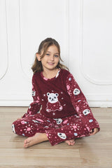 Pijama copii fete polar cocolino | 7007-PM