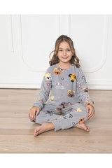 Pijama copii fete polar cocolino | 7016-PM