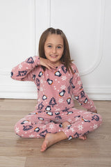 Pijama copii fete polar cocolino | 7019-PM