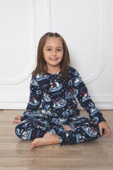 Pijama copii fete polar cocolino | 7022-PM