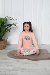 Pijama copii fete bumbac | 7001-PM