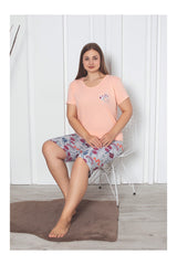 Pijama Dama Baki Pantaloni 3/4 0028-PK