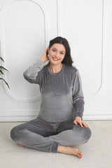 Pijama dama catifea | BAKI CATIFEA COD 111 -PM
