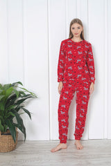 Pijama damă polar | 6242-PM