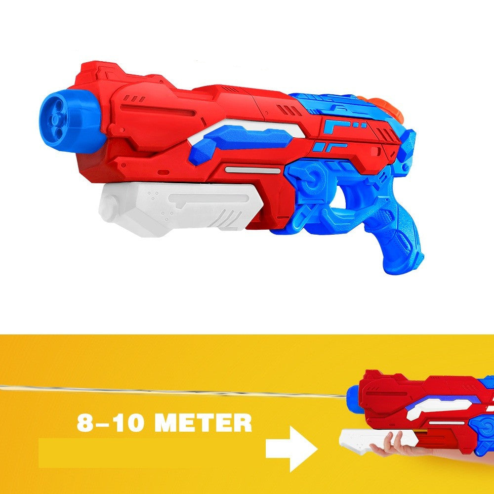 Pistol cu Apa, Flippy, +6 Ani, Rezervor 1200 ml, din Plastic, 40 x 7 x 20 cm, Rosu/Albastru