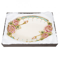 Platou decorativ din ceramica, VS-2004