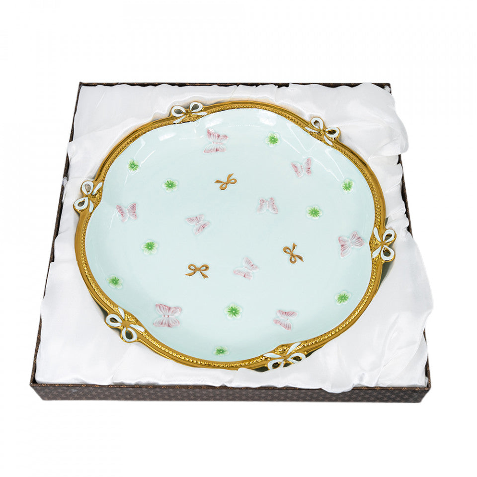 Platou decorativ din ceramica, VS-2038