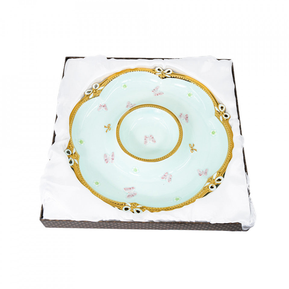 Platou decorativ din ceramica, VS-2045